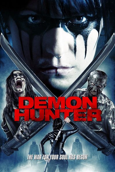 Poster of Demon Hunter 2016 Full Hindi Dual Audio Movie Download HDRip 480p