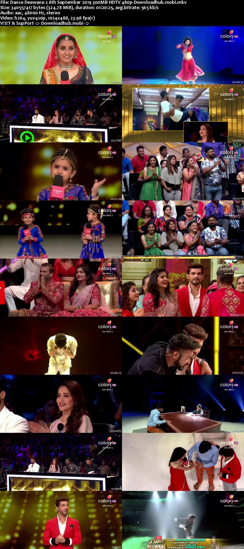 Dance Deewane 2 08 September 2019 Episode 26 HDTV 480p