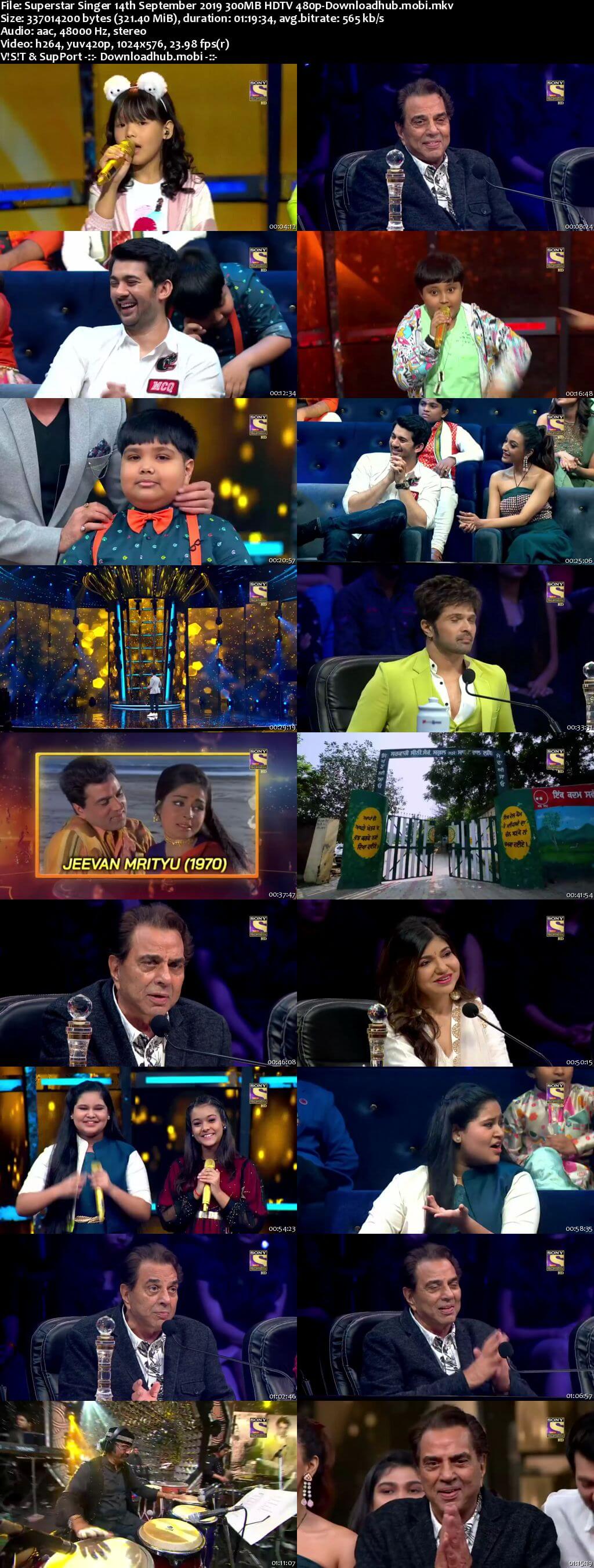 Superstar Singer 14 September 2019 Episode 23 HDTV 480p