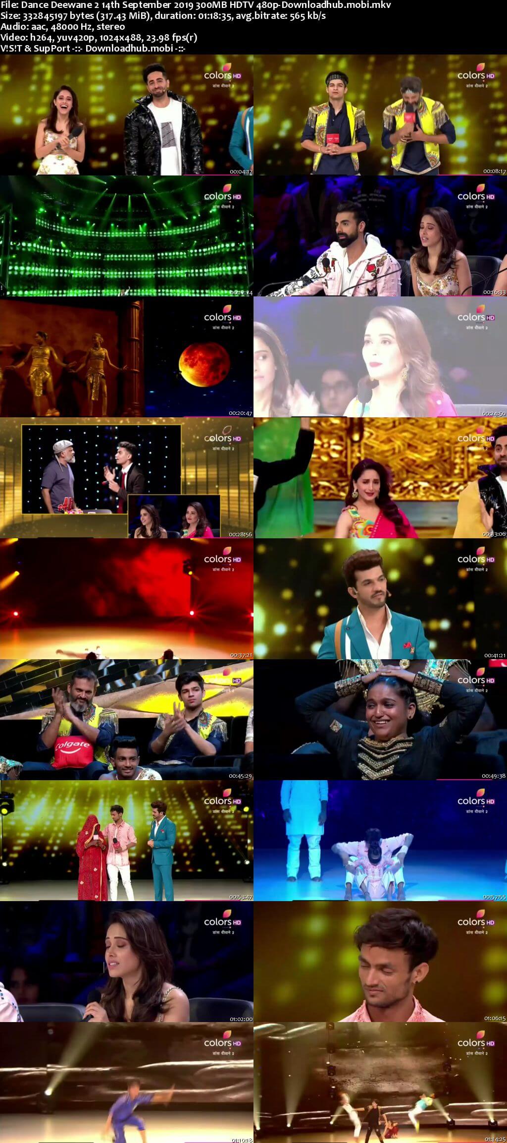 Dance Deewane 2 14 September 2019 Episode 27 HDTV 480p