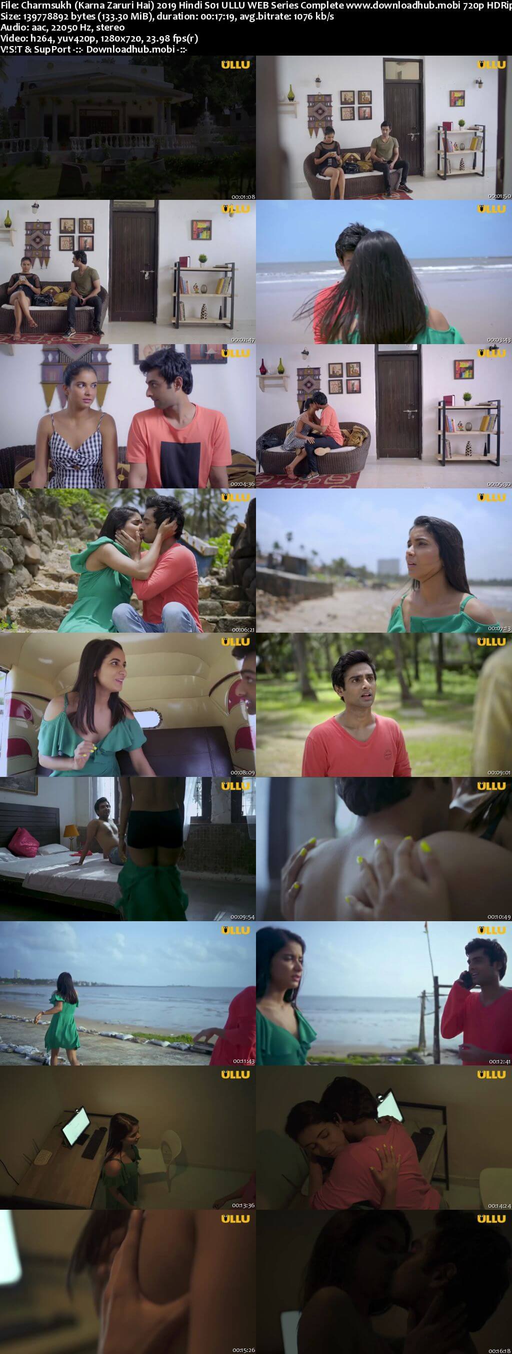 Charmsukh (Karna Zaruri Hai) 2019 Hindi S01 ULLU WEB Series Complete 720p HDRip x264