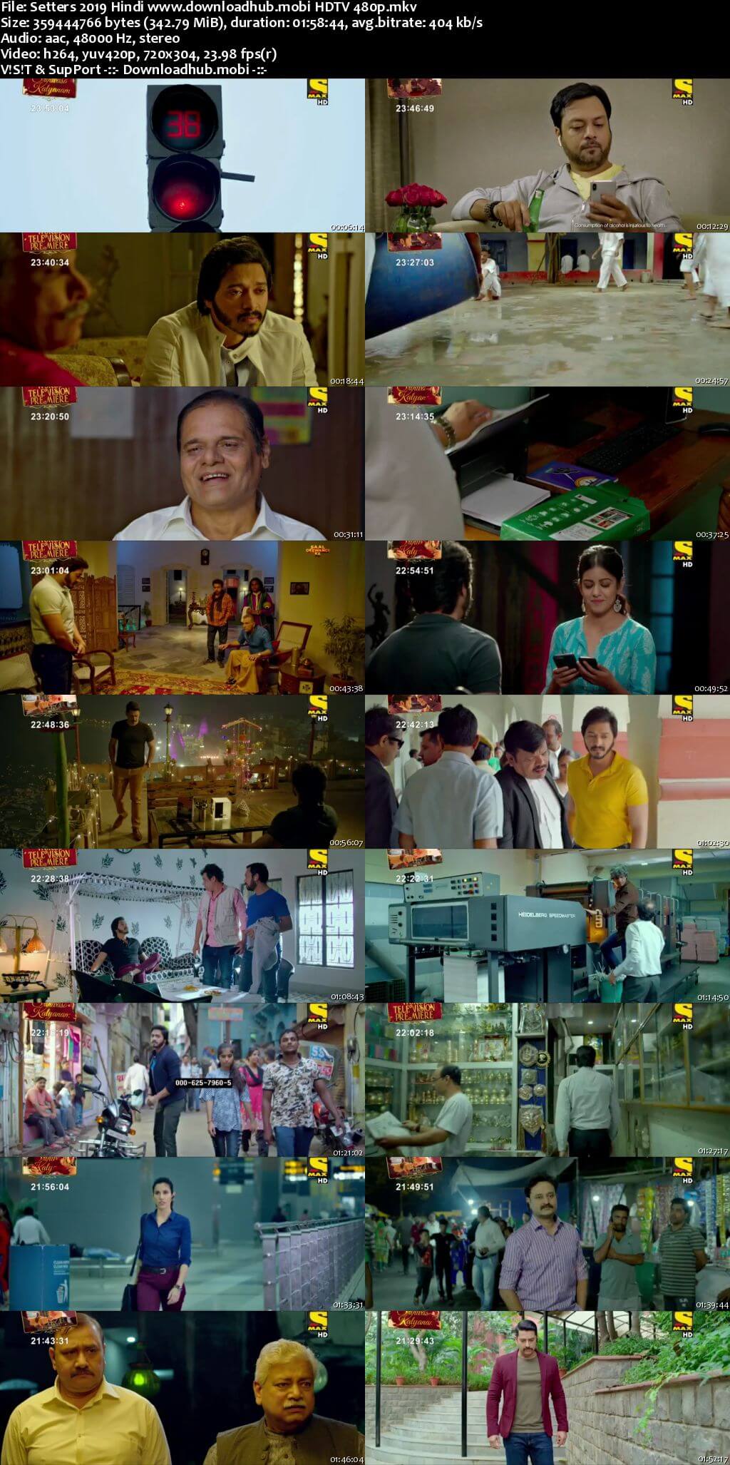 Setters 2019 Hindi 300MB HDTV 480p
