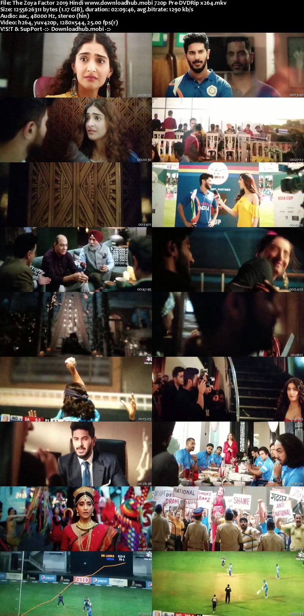 The Zoya Factor 2019 Hindi 720p Pre-DVDRip x264
