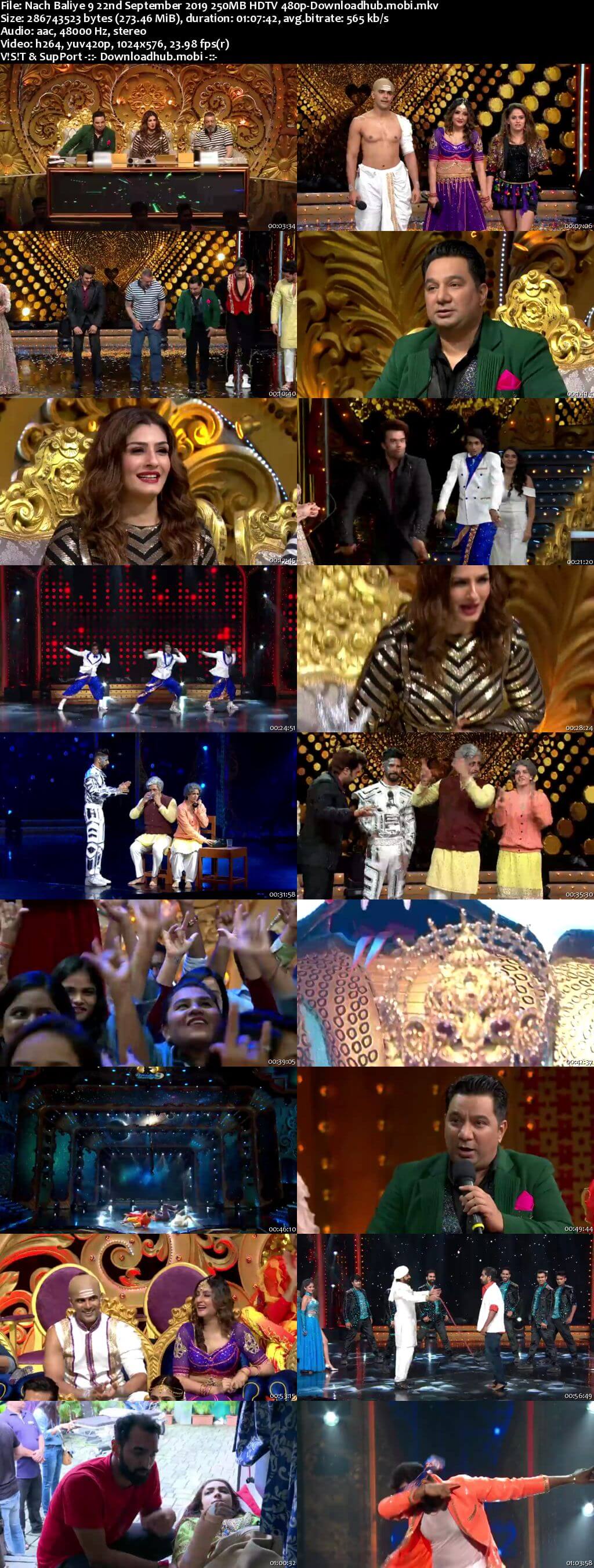 Nach Baliye 9 22 September 2019 Episode 21 HDTV 480p