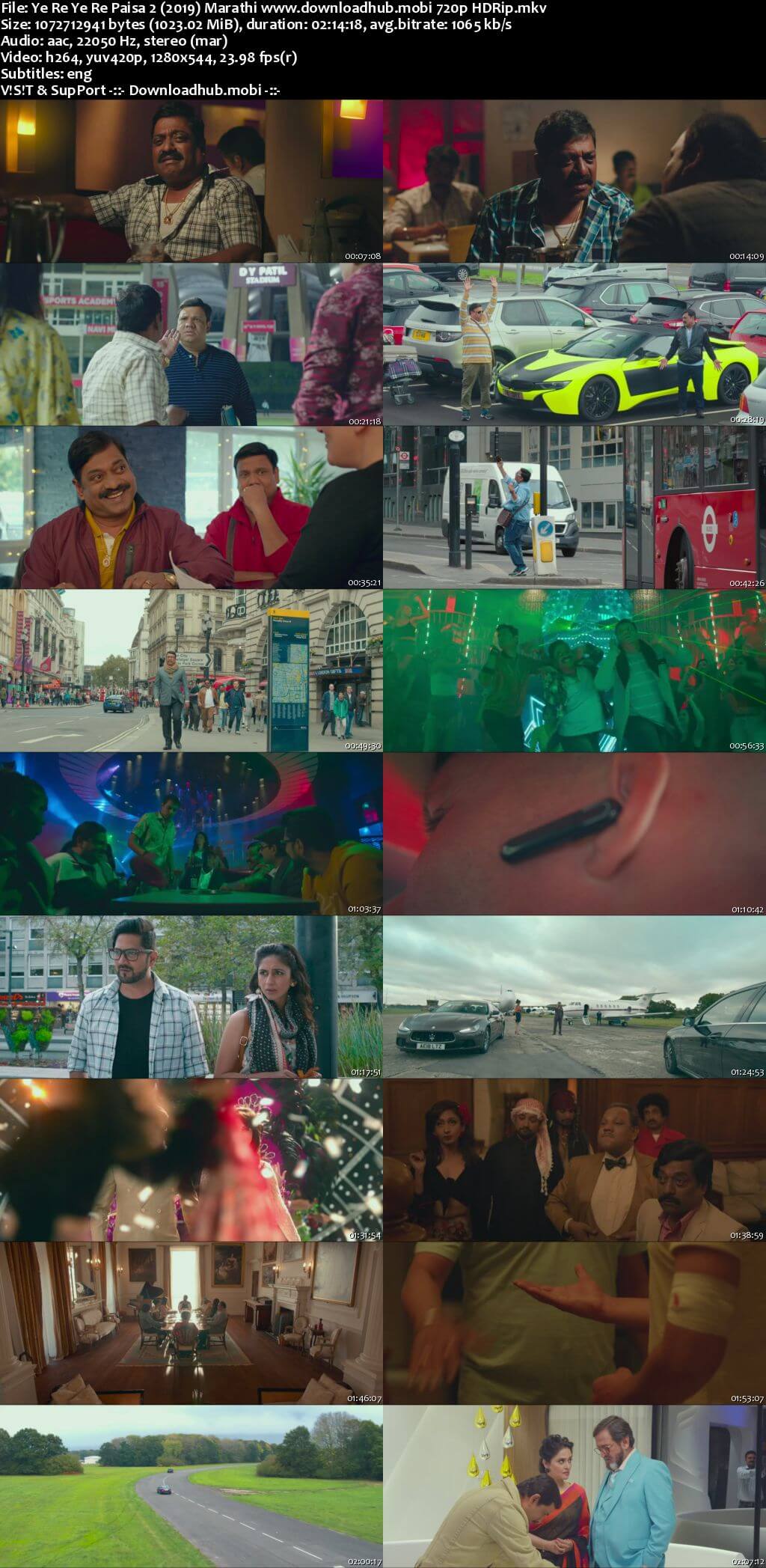 Ye Re Ye Re Paisa 2 2019 Marathi 720p HDRip ESubs