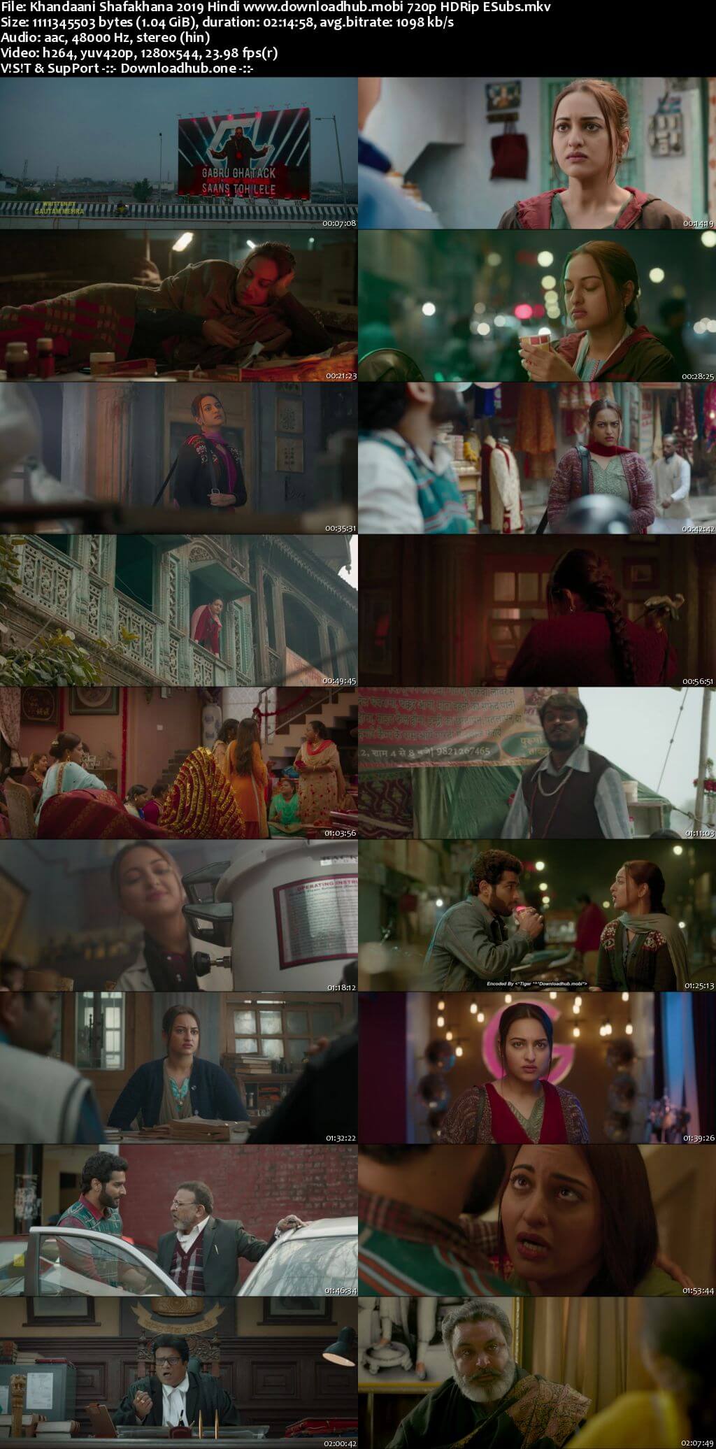 Khandaani Shafakhana 2019 Hindi 720p HDRip ESubs