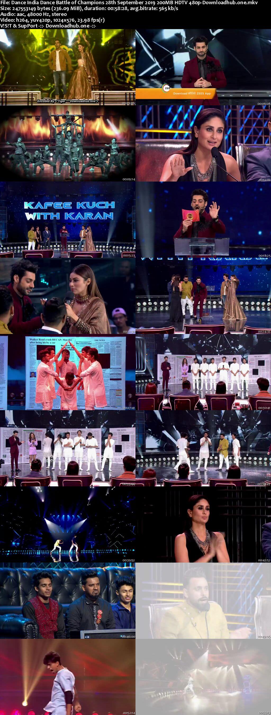 Dance India Dance 28 September 2019 Episode 29 HDTV 480p