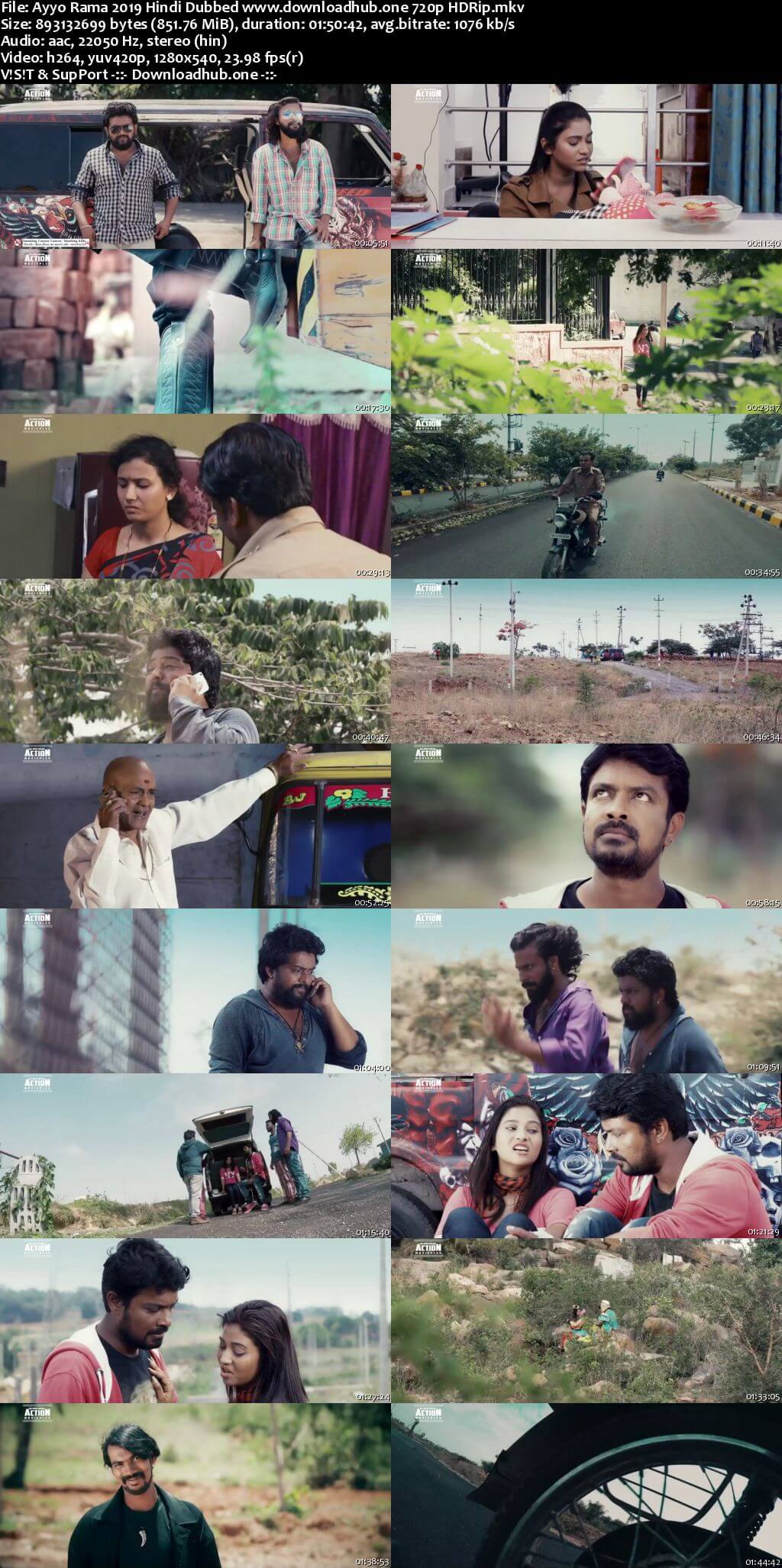 Ayyo Rama 2019 Hindi Dubbed 720p HDRip x264