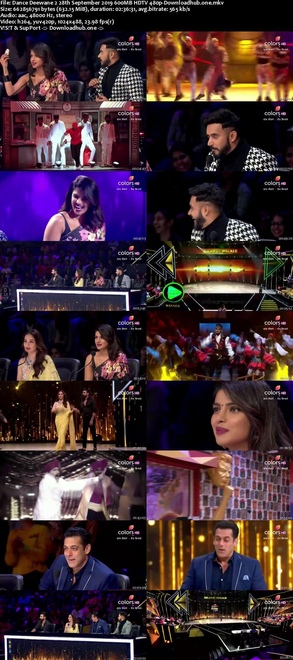 Dance Deewane 2 28 September 2019 Finale Episode HDTV 480p