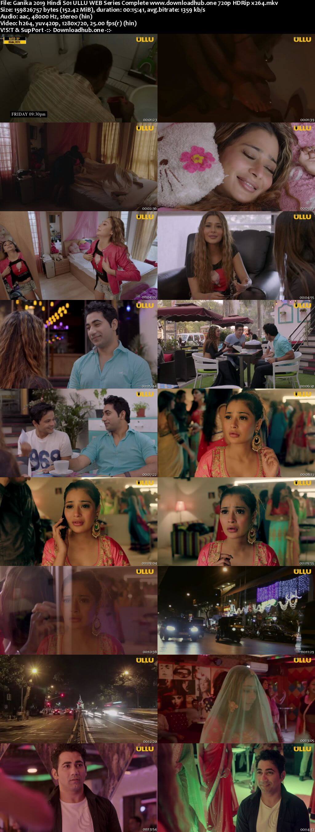 Ganika 2019 Hindi S01 ULLU WEB Series Complete 720p HDRip x264