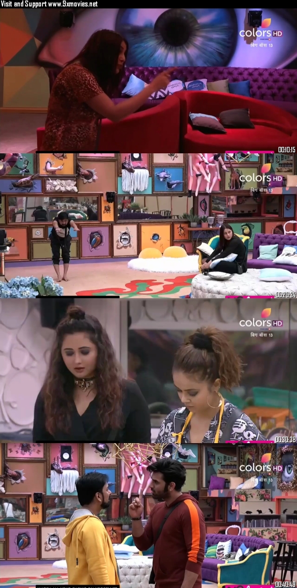 Bigg Boss 08 October 2019 HDTV 720p 480p 400MB