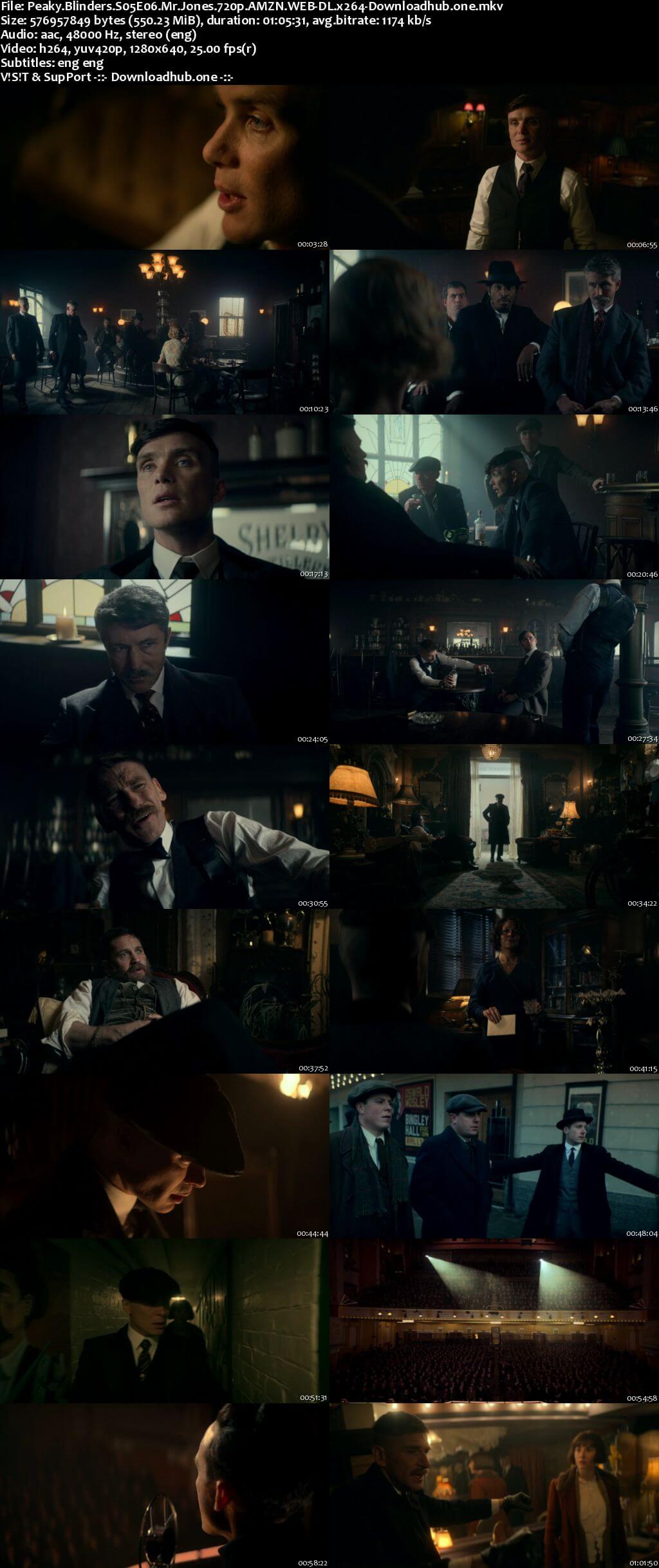 Peaky Blinders S05E06 550MB AMZN WEB-DL 720p x264 ESubs