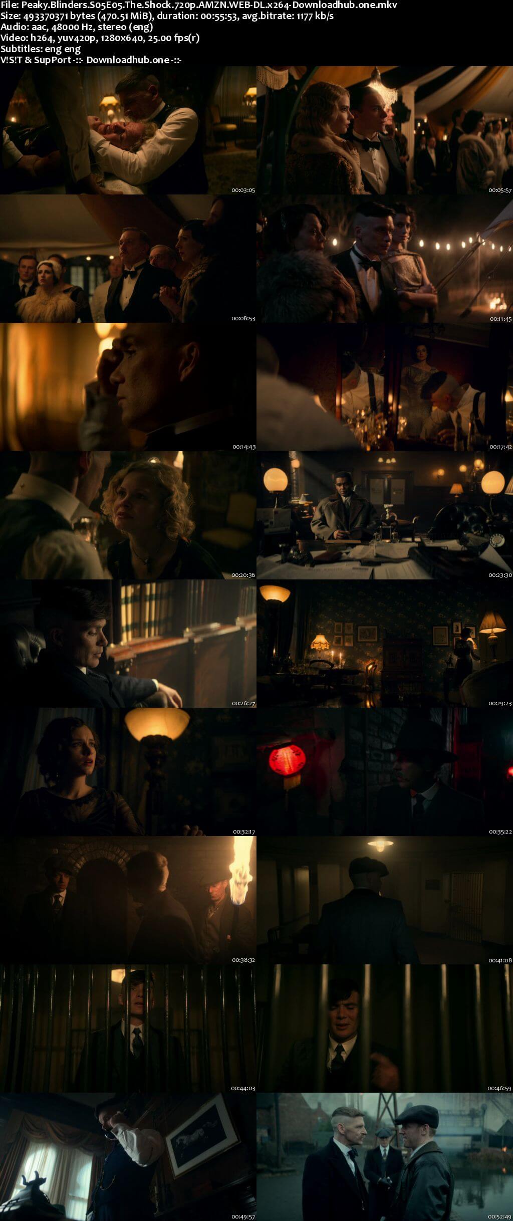 Peaky Blinders S05E05 450MB AMZN WEB-DL 720p x264 ESubs