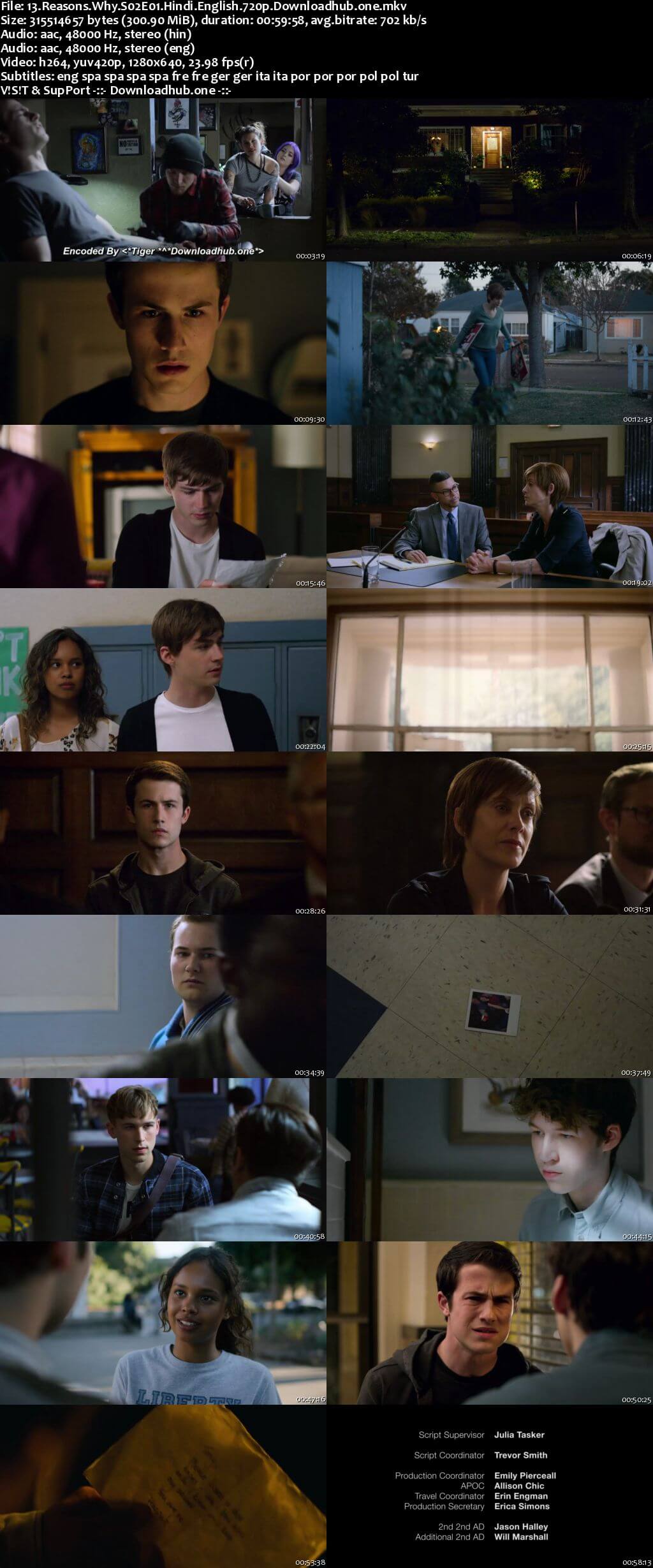 13 Reasons Why S02 Complete Hindi Dual Audio 720p Web-DL MSubs