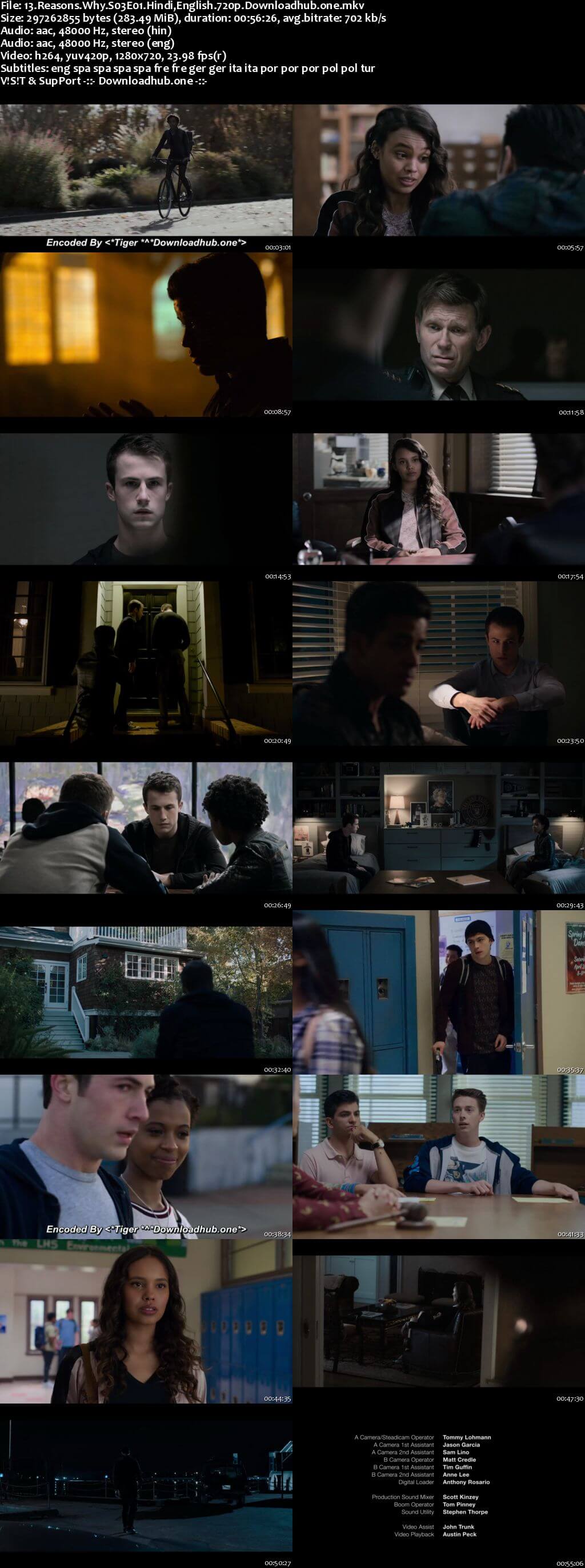 13 Reasons Why S03 Complete Hindi Dual Audio 720p Web-DL MSubs