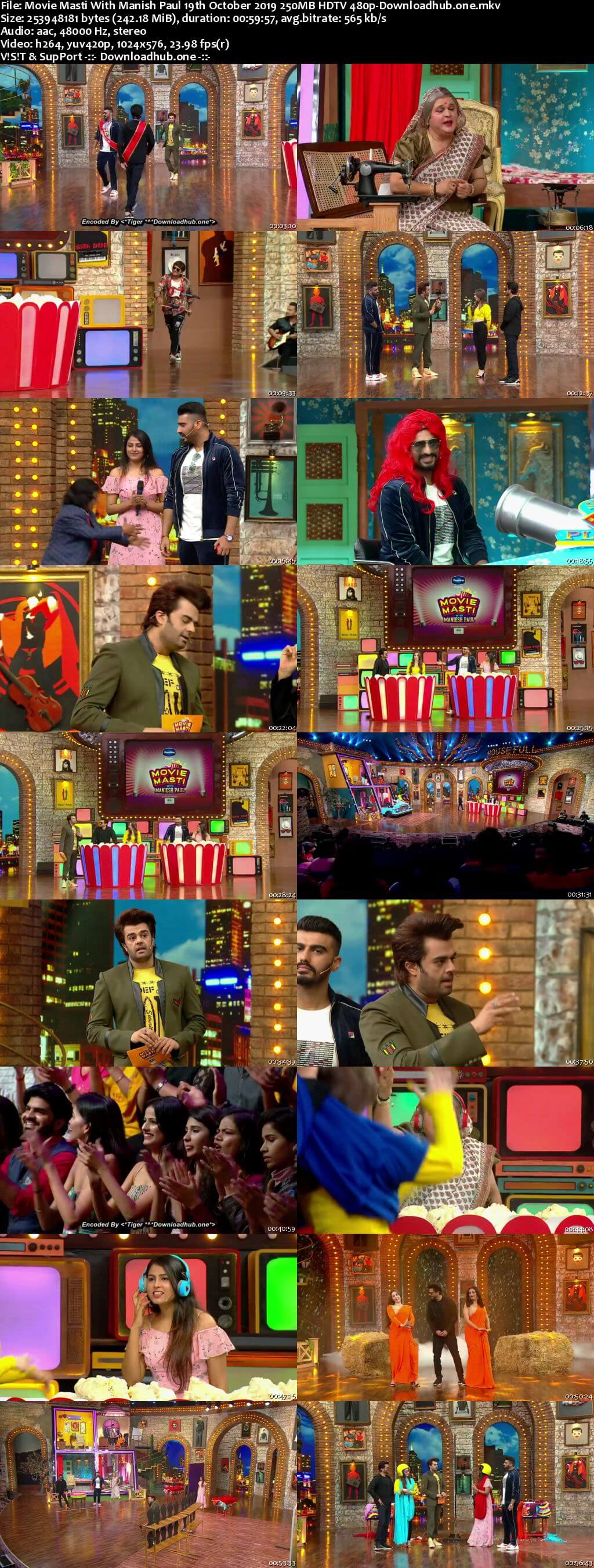 Movie Masti With Manish Paul 19 October 2019 Episode 05 HDTV 480p