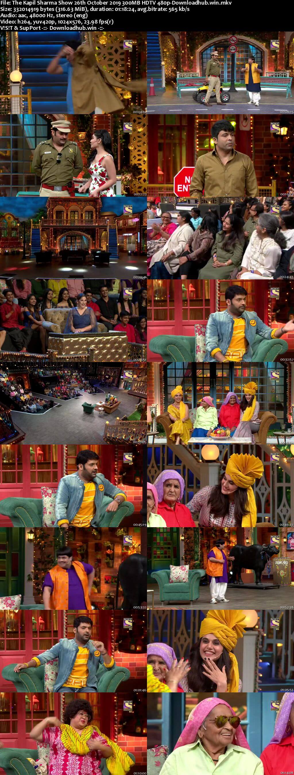 The Kapil Sharma Show 26 October 2019 Episode 85 HDTV 480p