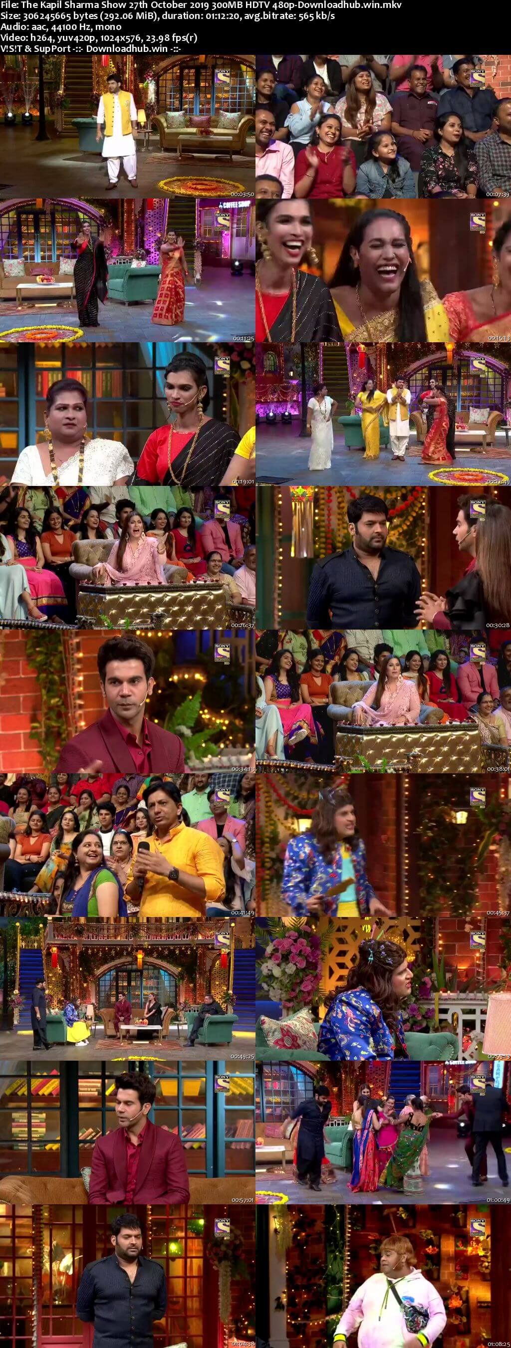 The Kapil Sharma Show 27 October 2019 Episode 86 HDTV 480p