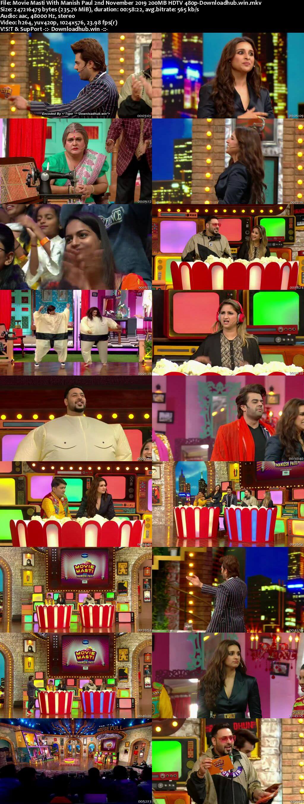 Movie Masti With Manish Paul 02 November 2019 Episode 09 HDTV 480p