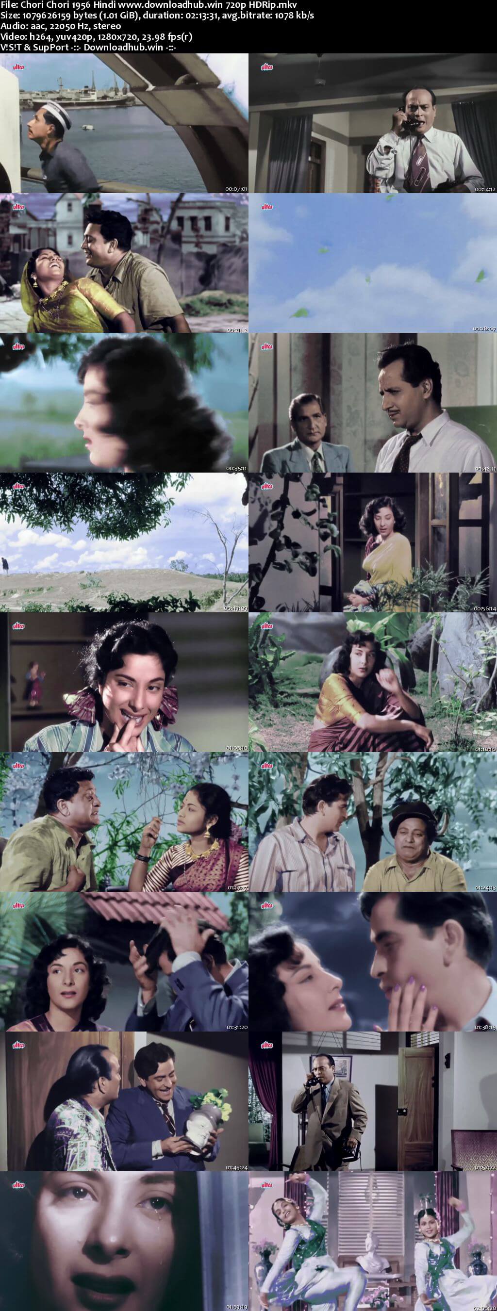 Chori Chori 1956 Hindi 720p HDRip x264