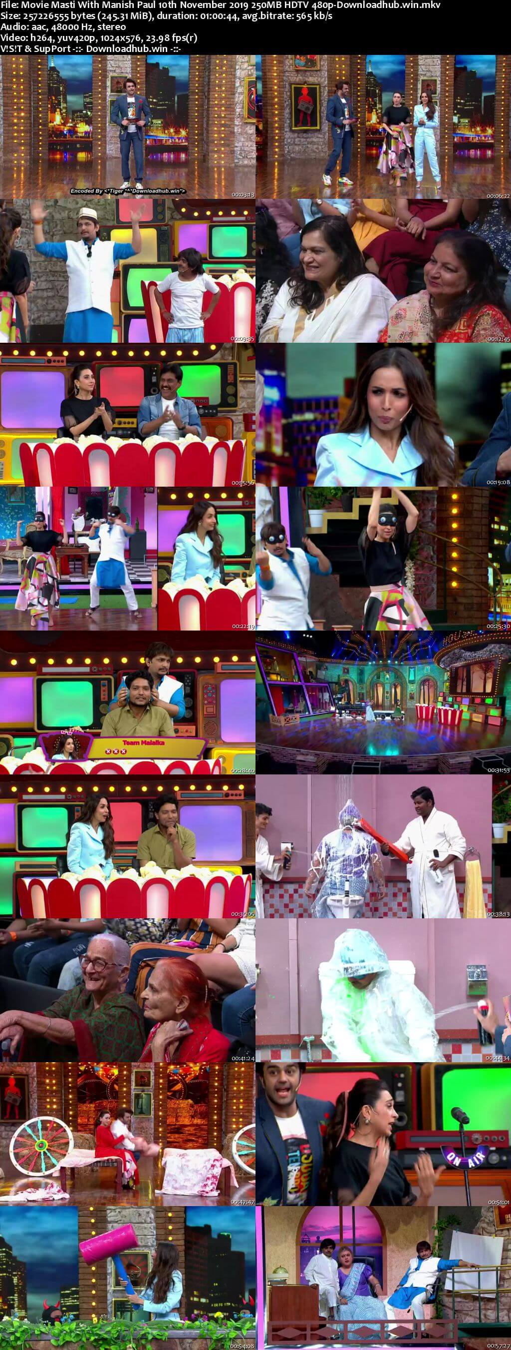 Movie Masti With Manish Paul 10 November 2019 Episode 12 HDTV 480p