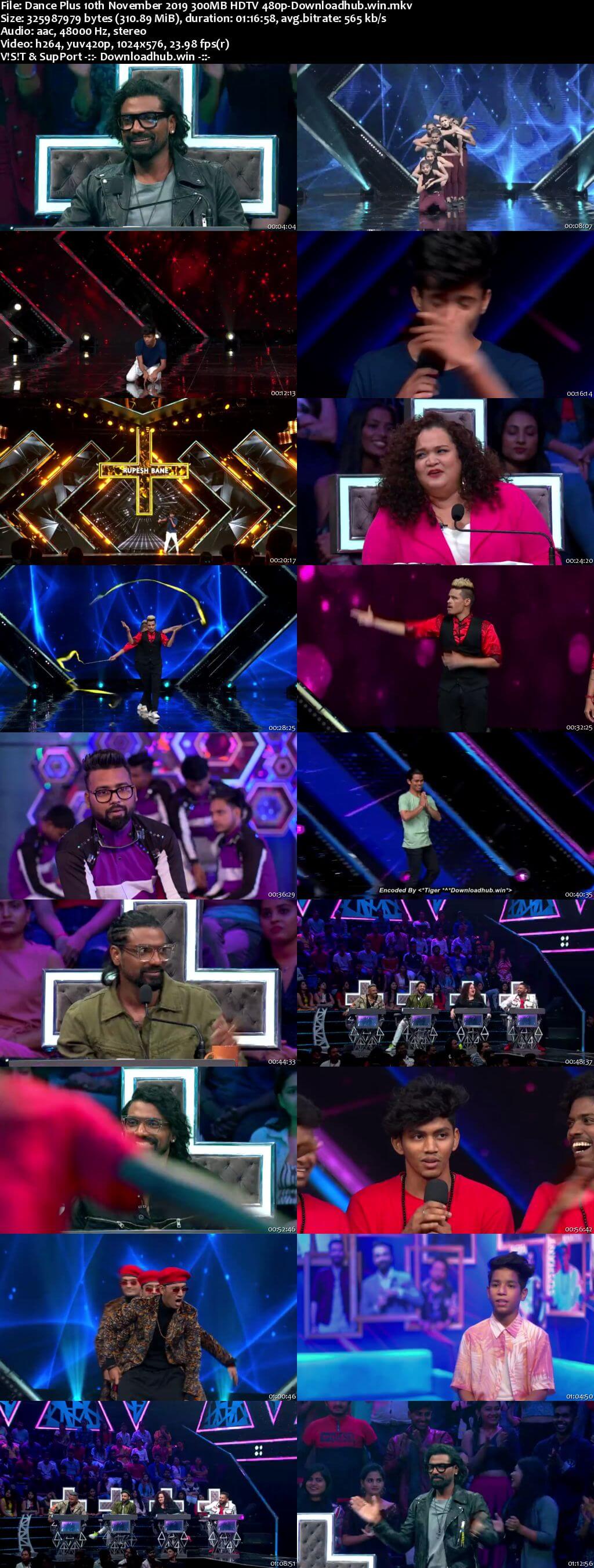 Dance Plus 10 November 2019 Episode 02 HDTV 480p