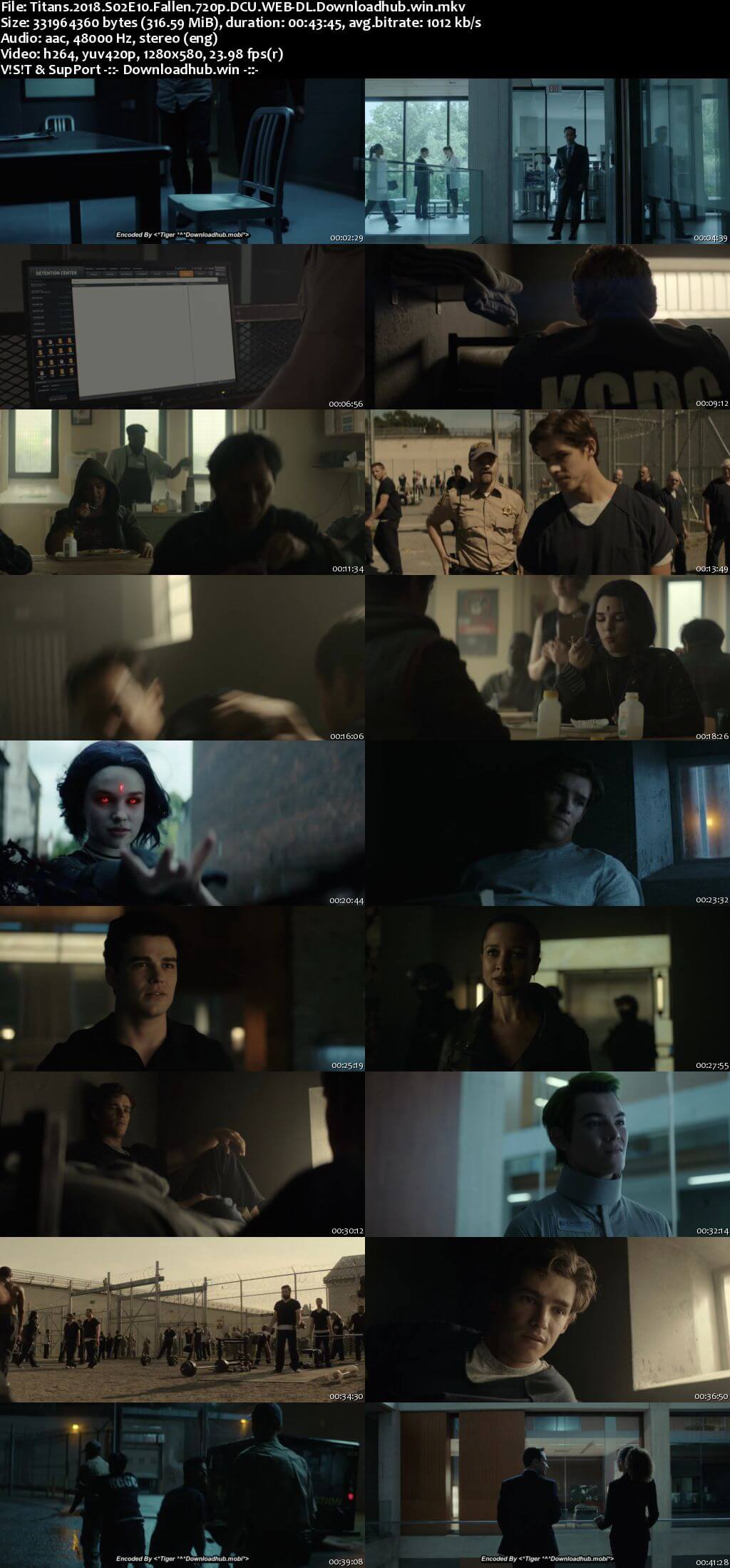 Titans S02E10 300MB WEB-DL 720p ESubs