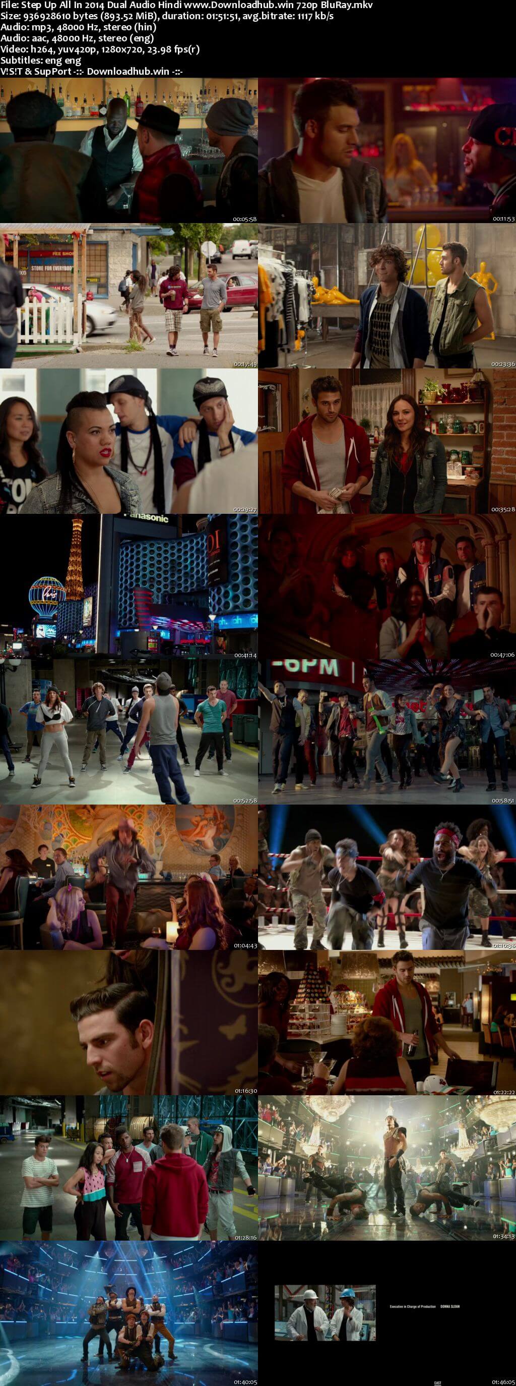 Step Up All In 2014 Hindi Dual Audio 720p BluRay ESubs