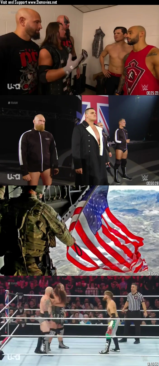 WWE Monday Night Raw 11 November 2019 HDTV 720p 480p 500MB