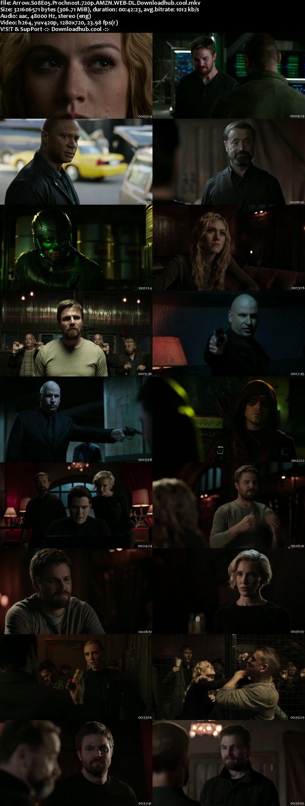 Arrow S08E05 300MB AMZN WEB-DL 720p ESubs