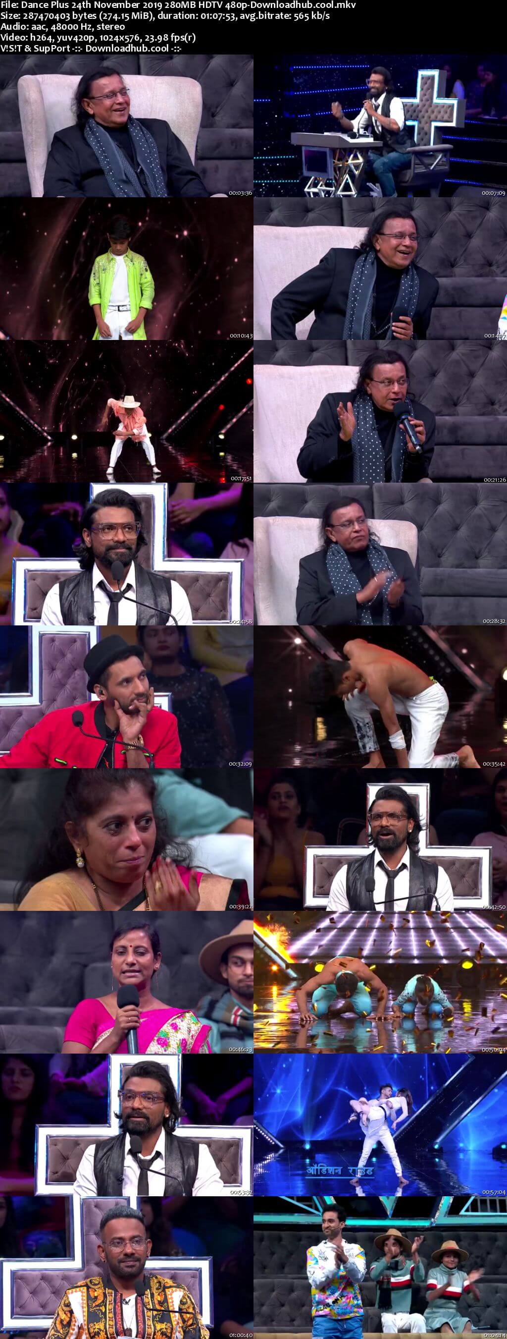 Dance Plus 24 November 2019 Episode 06 HDTV 480p