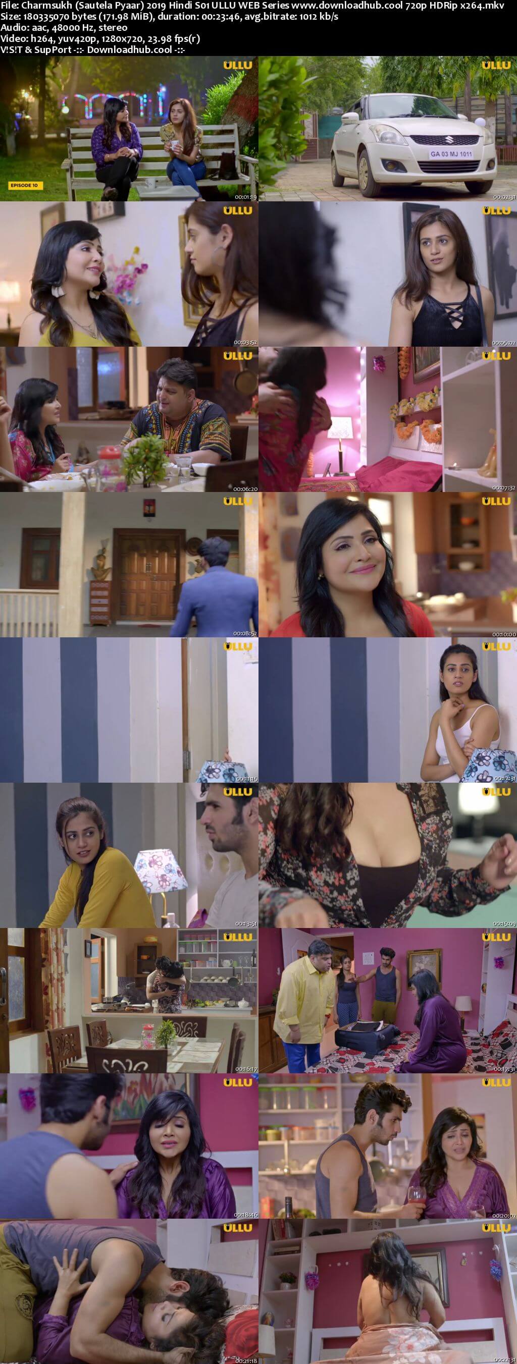 Charmsukh (Sautela Pyaar) 2019 Hindi S01 ULLU WEB Series 720p HDRip x264