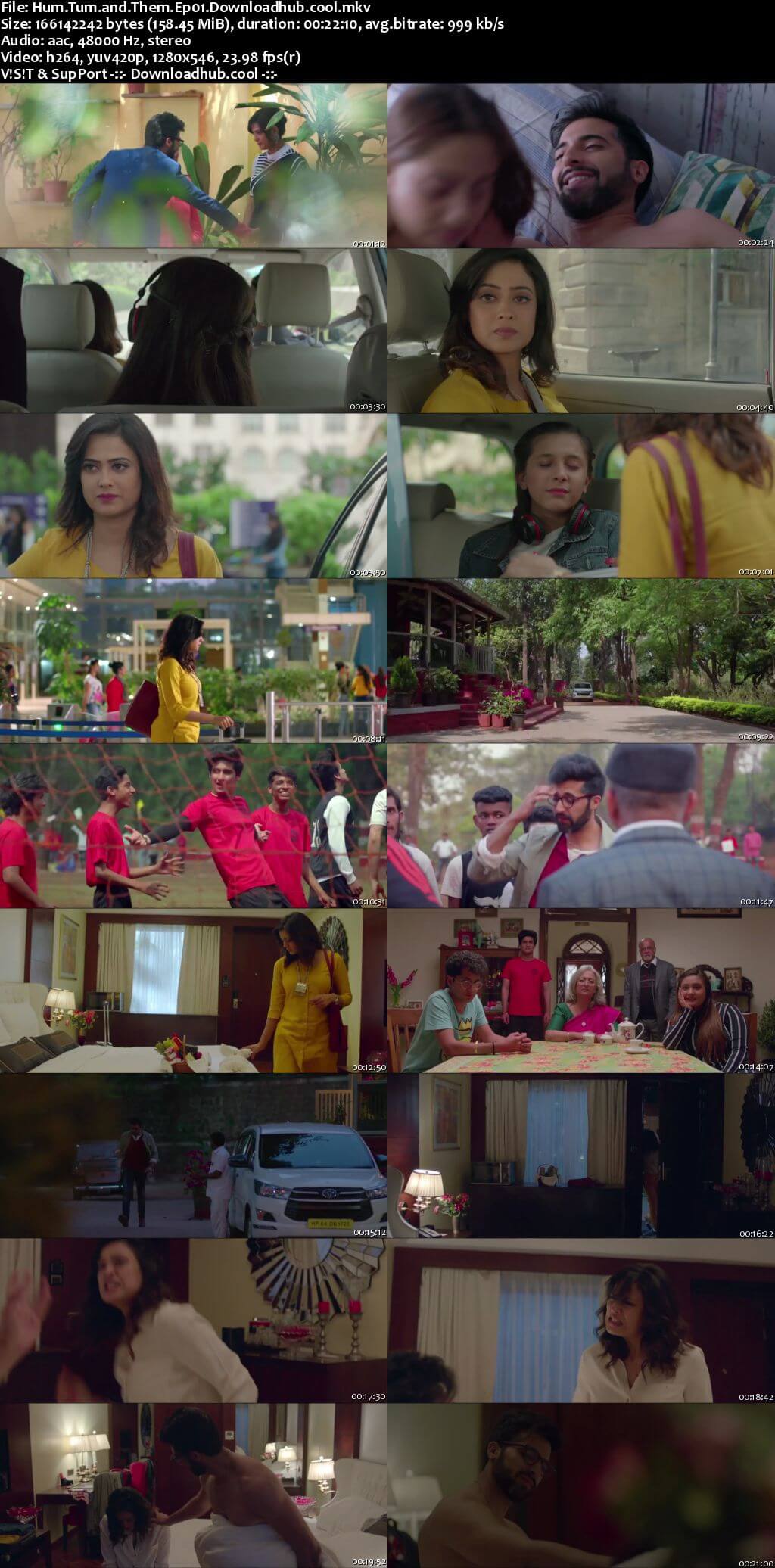 Hum Tum and Them 2019 Hindi Season 01 Complete 720p HDRip x264