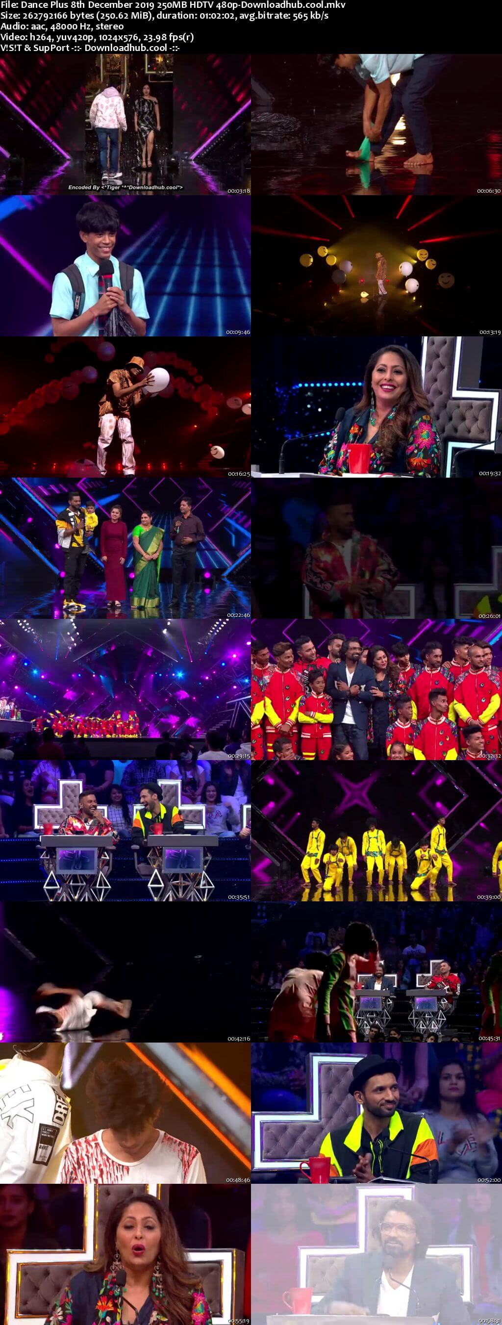 Dance Plus 08 December 2019 Episode 10 HDTV 480p