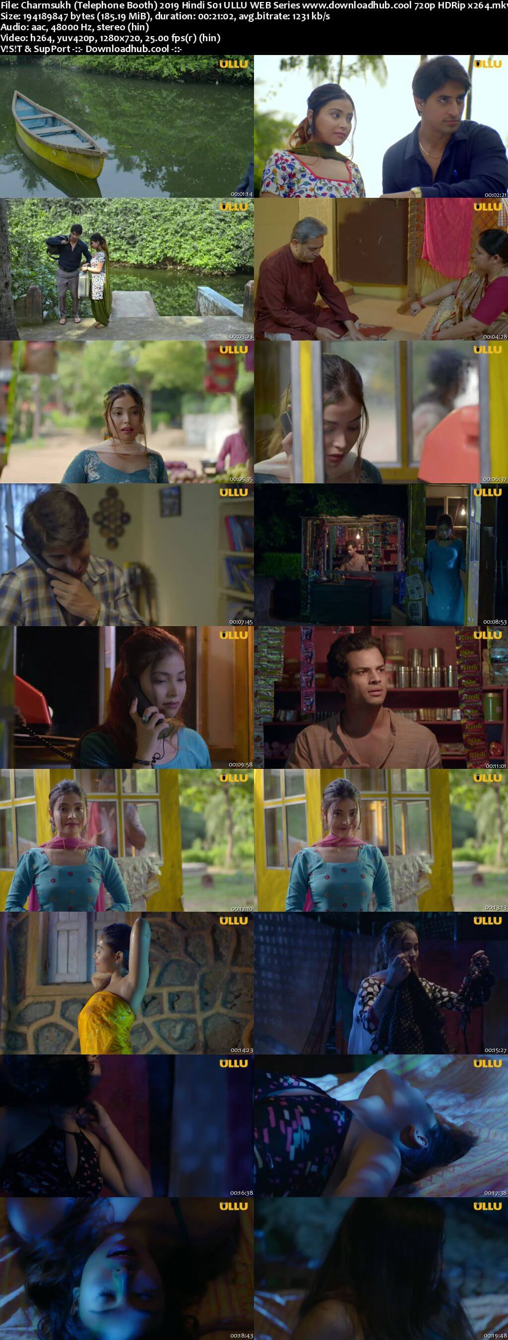 Charmsukh (Telephone Booth) 2019 Hindi S01 ULLU WEB Series 720p HDRip x264