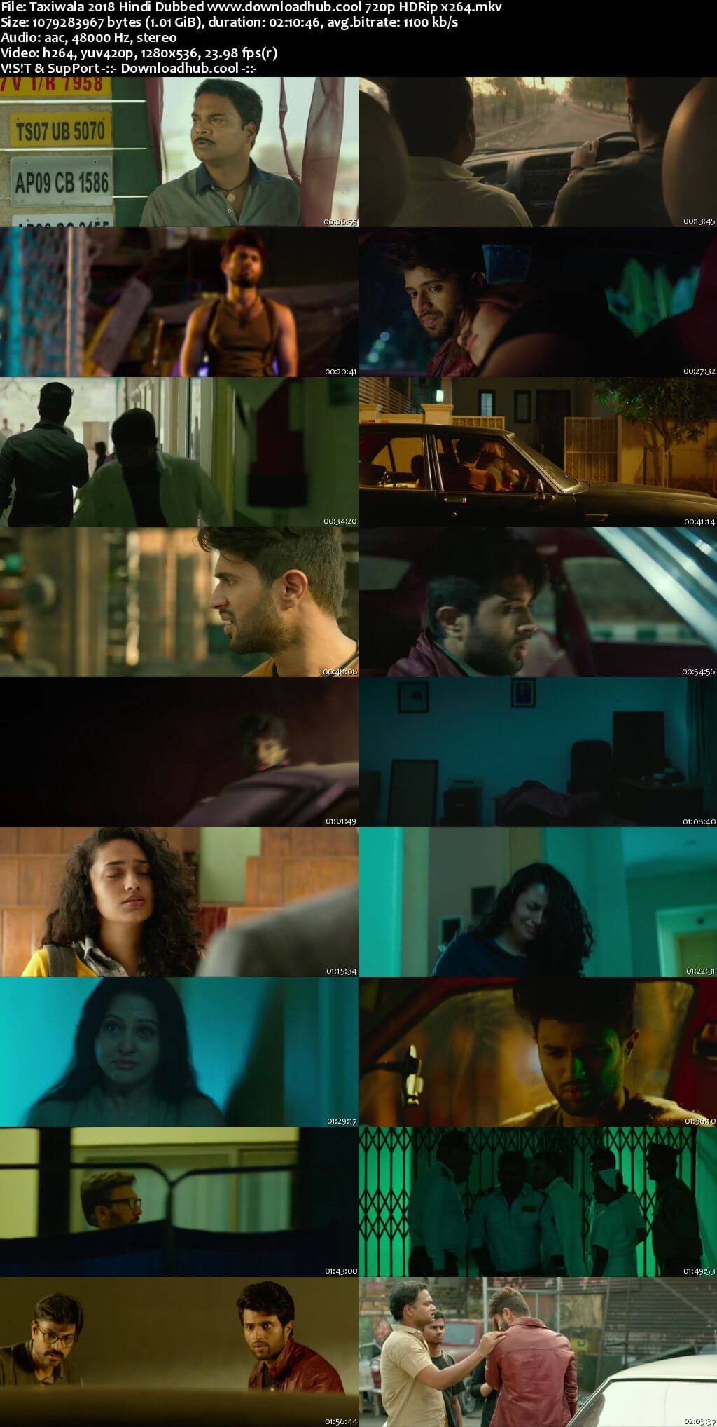 Taxiwala 2018 Hindi Dubbed 720p HDRip x264