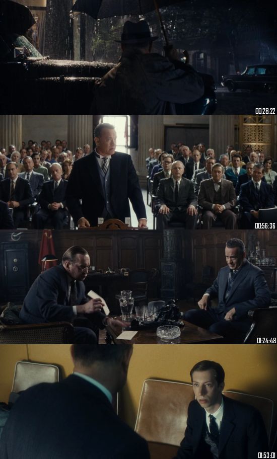 Bridge Of Spies 2015 BluRay 720p 480p Dual Audio Hindi English Full Movie Download