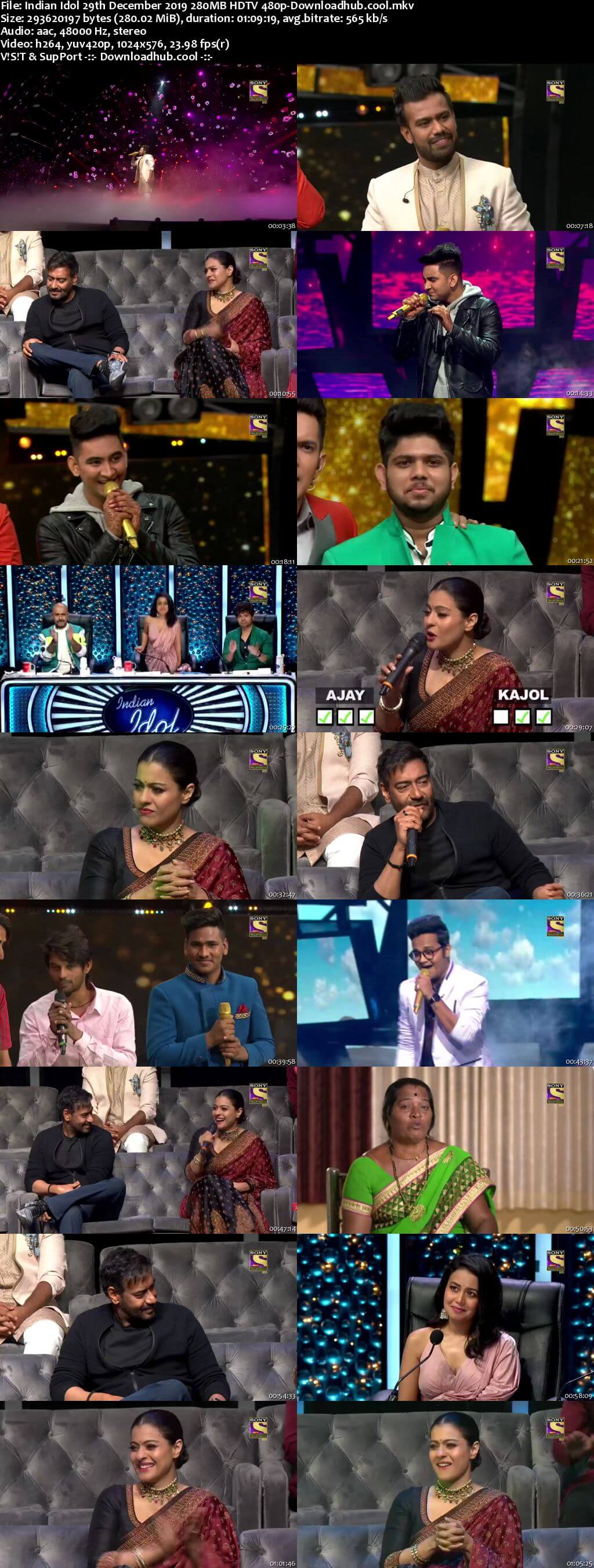 Indian Idol 28 December 2019 Episode 23 HDTV 480p