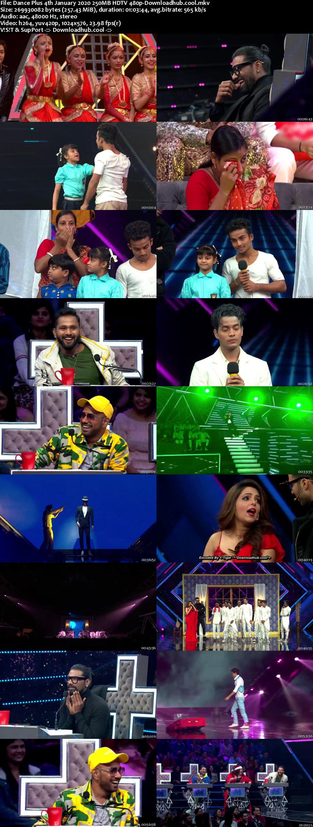 Dance Plus 04 January 2020 Episode 17 HDTV 480p