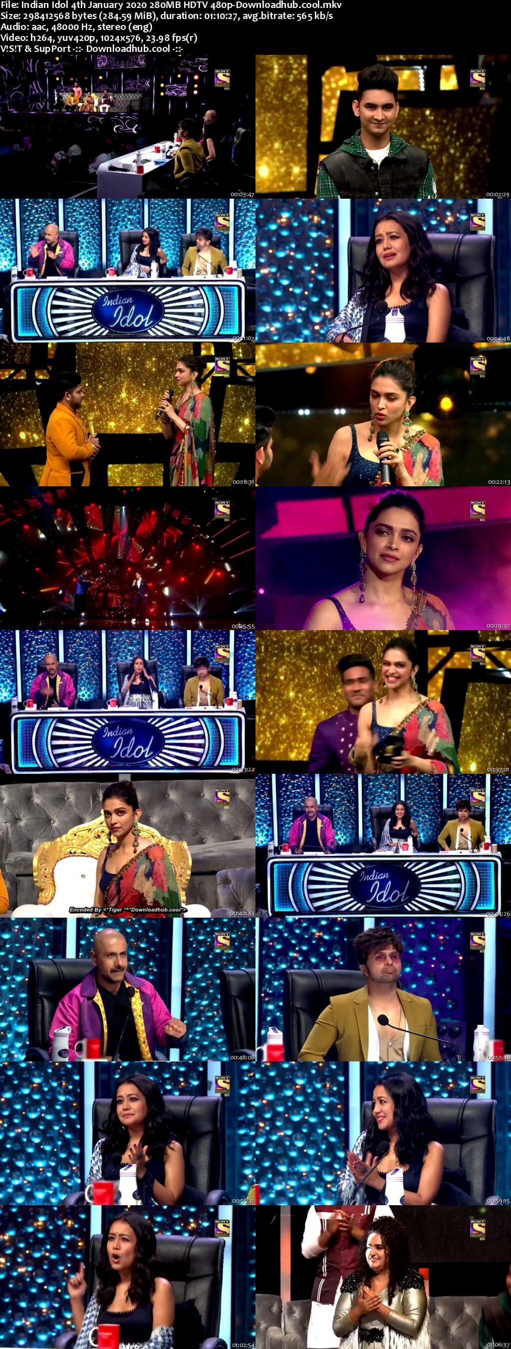 Indian Idol 04 January 2020 Episode 24 HDTV 480p