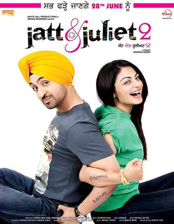 Jatt And Juliet 2 2013 UNCUT Hindi Dual Audio BRRip Full Movie 480p Download