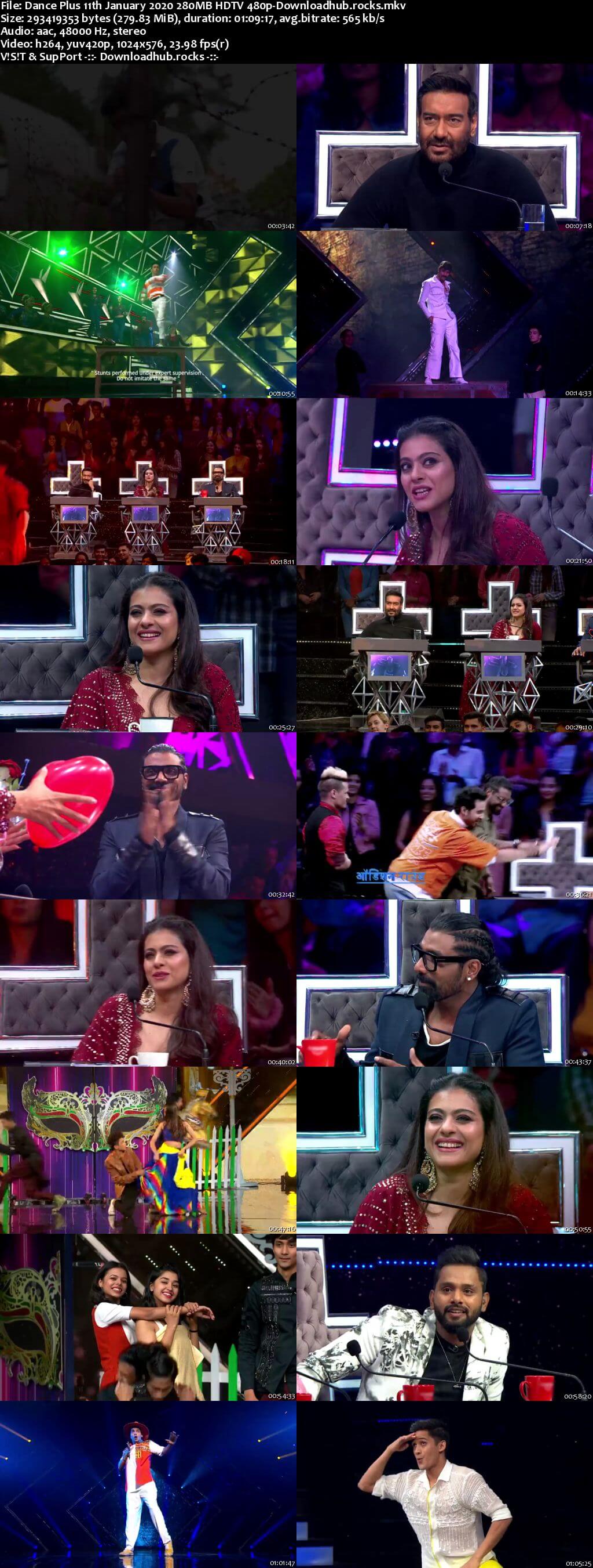 Dance Plus 11 January 2020 Episode 19 HDTV 480p