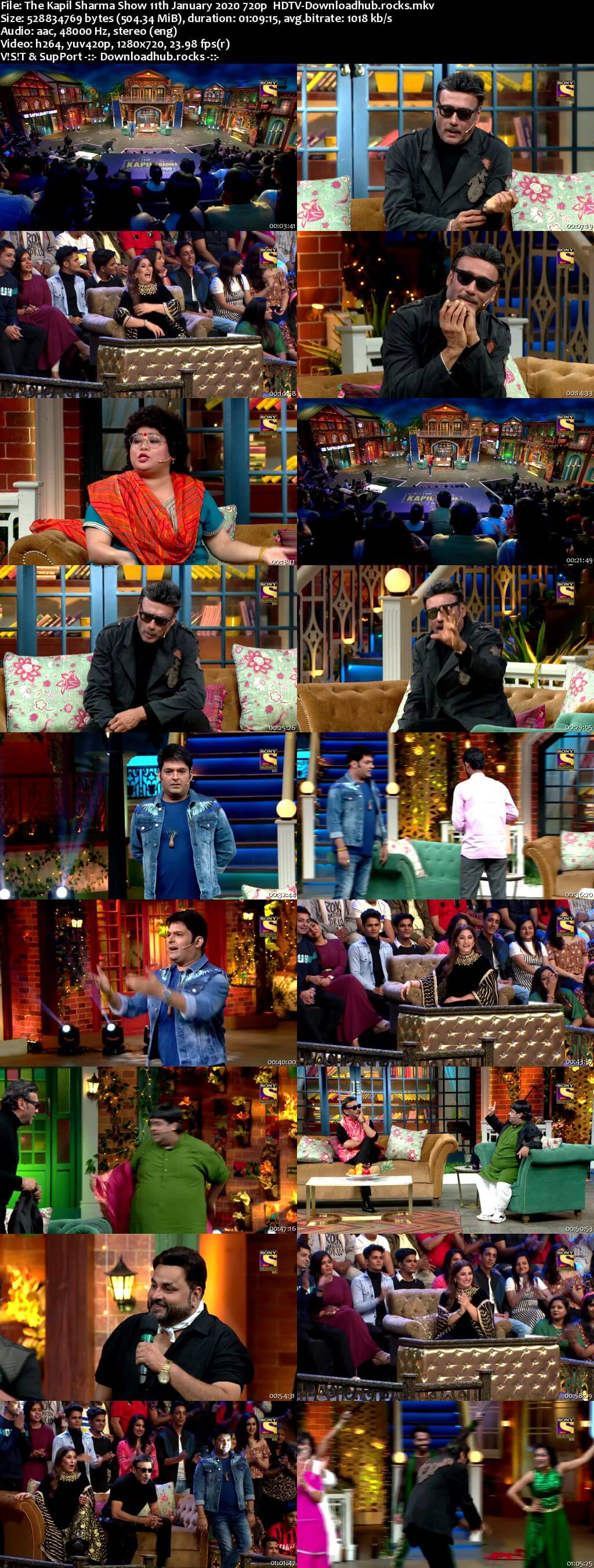 The Kapil Sharma Show 11 January 2020 Episode 106 HDTV 720p 480p