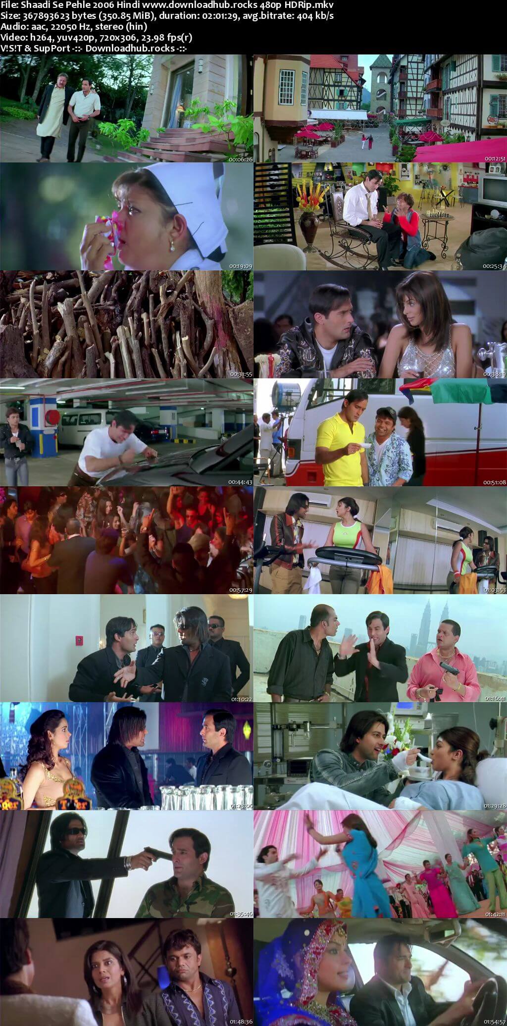 Shaadi Se Pehle 2006 Hindi 350MB HDRip 480p