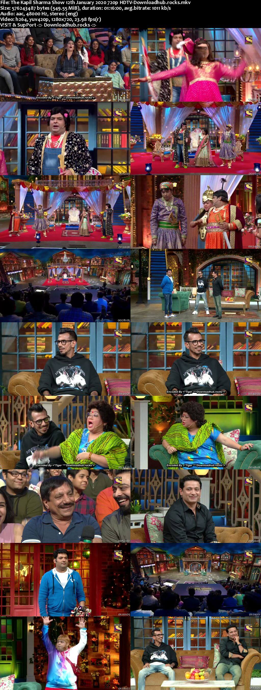 The Kapil Sharma Show 12 January 2020 Episode 107 HDTV 720p 480p