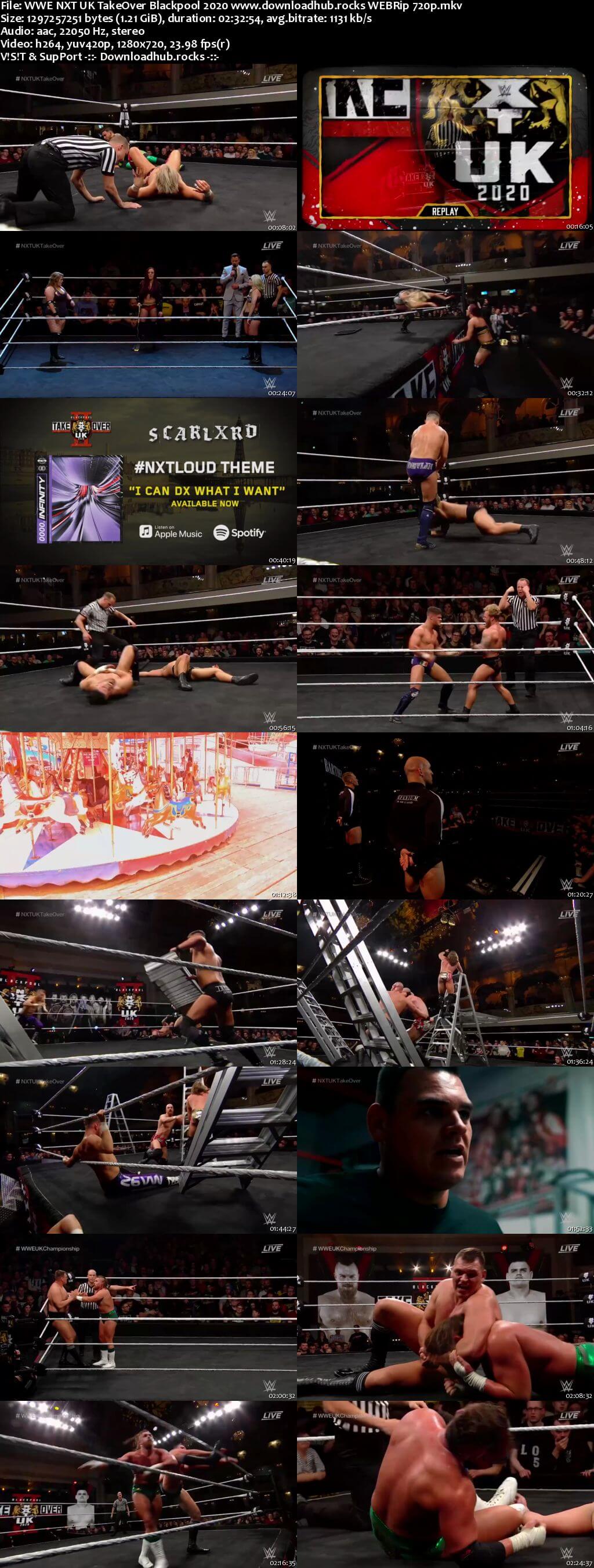 WWE NXT UK Take Over Blackpool 12th January 2019 720p 600MB PPV WEBRip 480p