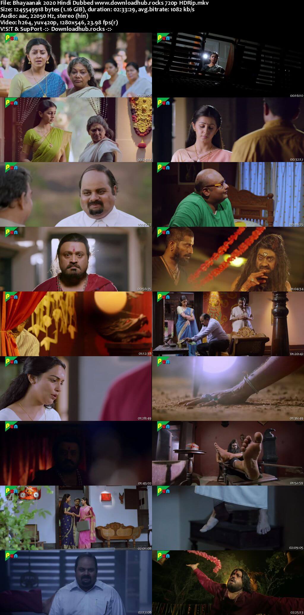 Bhayaanak 2020 Hindi Dubbed 720p HDRip x264