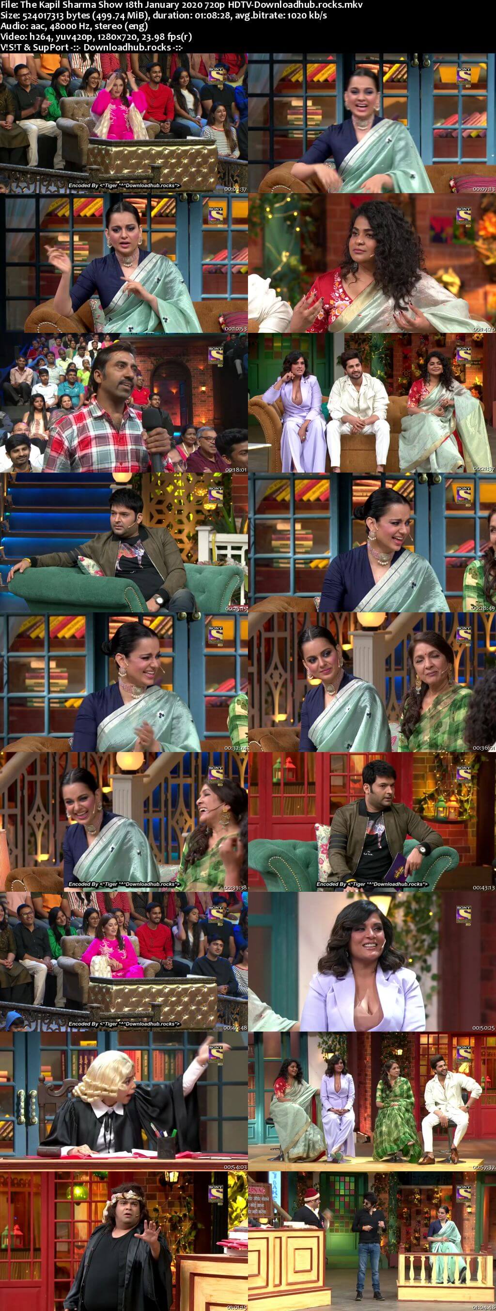 The Kapil Sharma Show 18 January 2020 Episode 108 HDTV 720p 480p