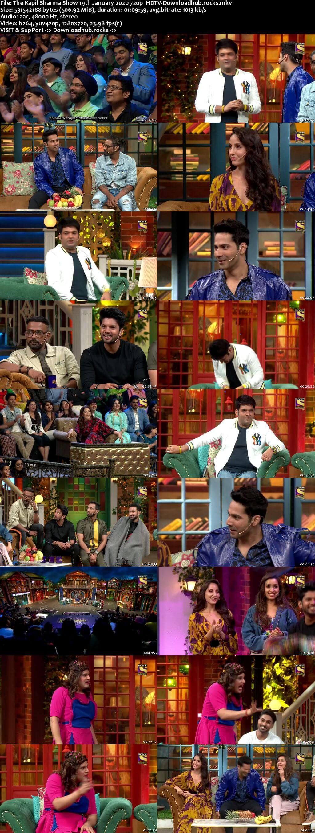 The Kapil Sharma Show 19 January 2020 Episode 109 HDTV 720p 480p