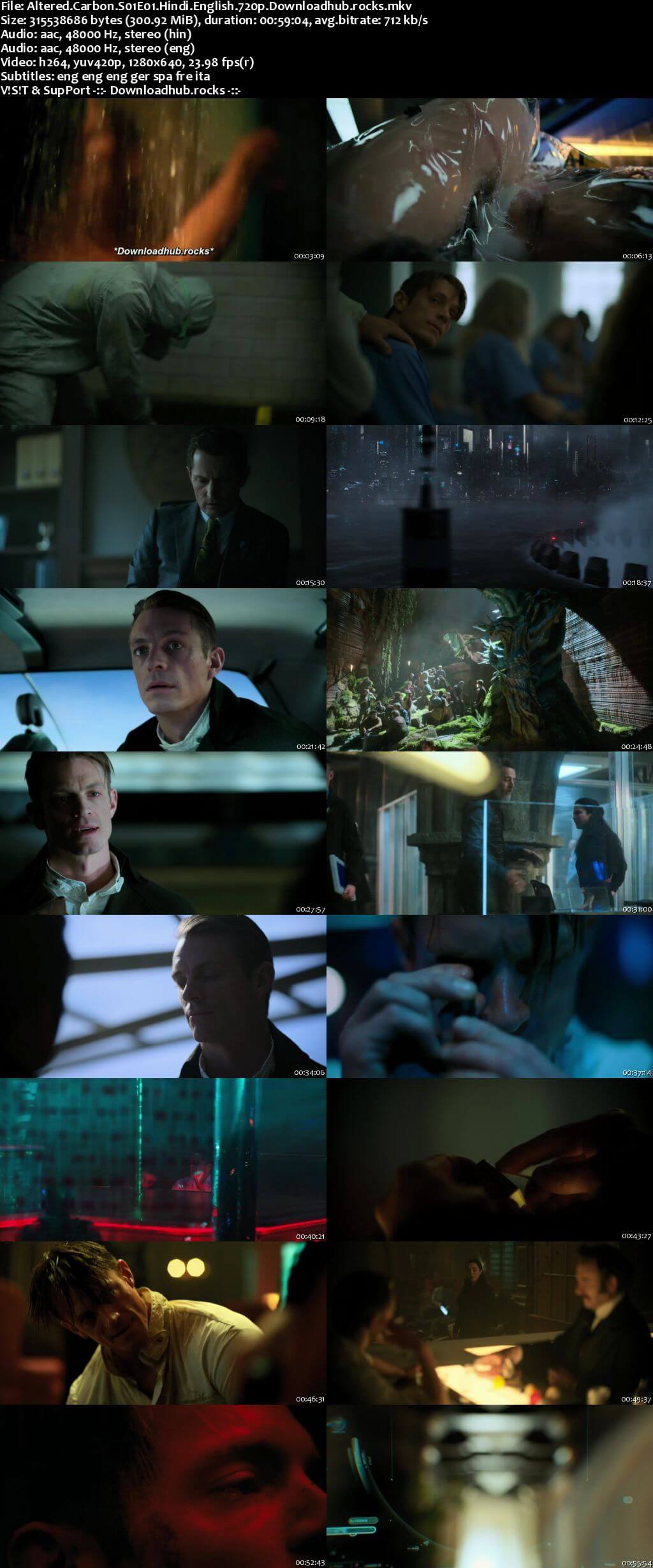 Altered Carbon S01 Complete Hindi Dual Audio 720p Web-DL MSubs